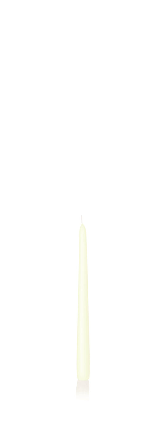 12x Konische Kerzen 160/13mm (Elfenbein)
