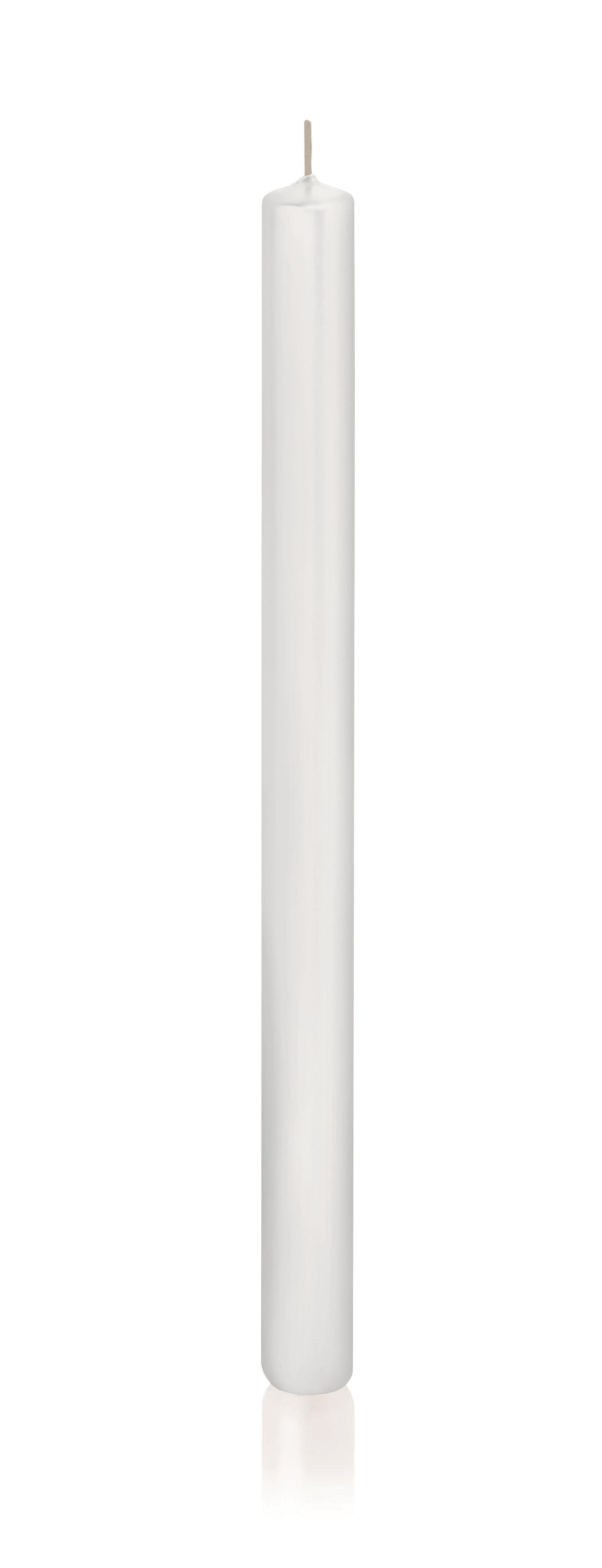 6x Stabkerzen in Cellophan 350/23mm (Weiß)