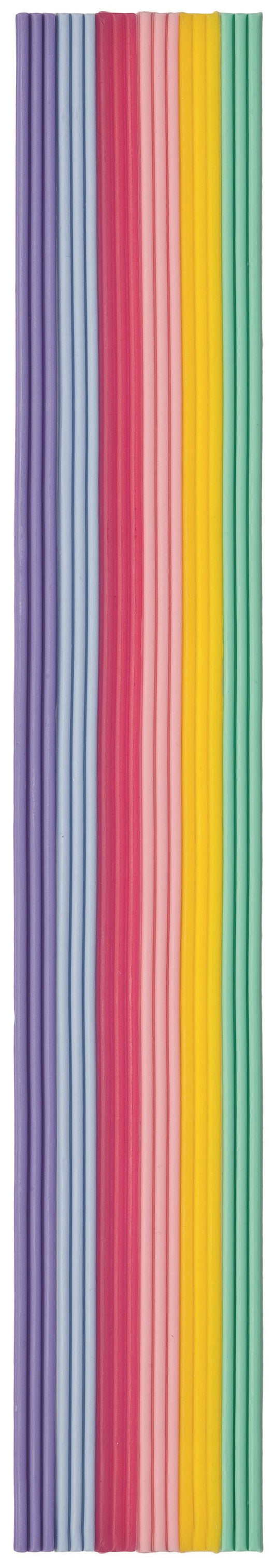 Verzierstreifen Regenbogen Pastell 230/20mm (Sortiert)
