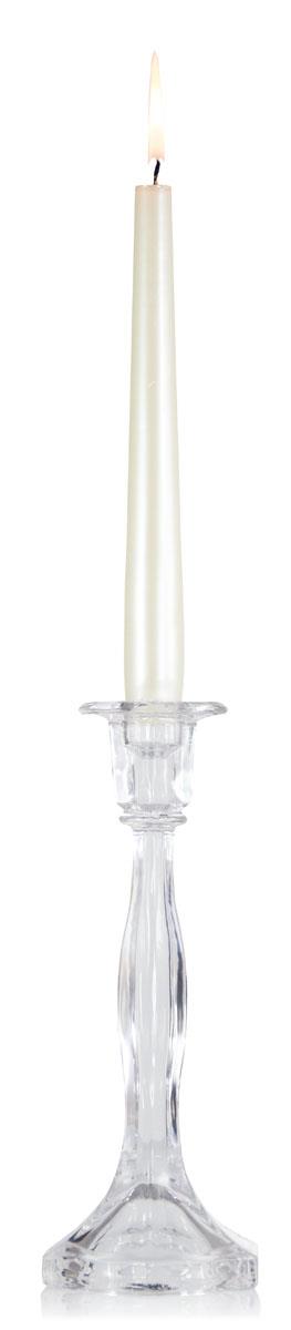 6x Kerzenleuchter für konische Kerzen Glas 230/60mm