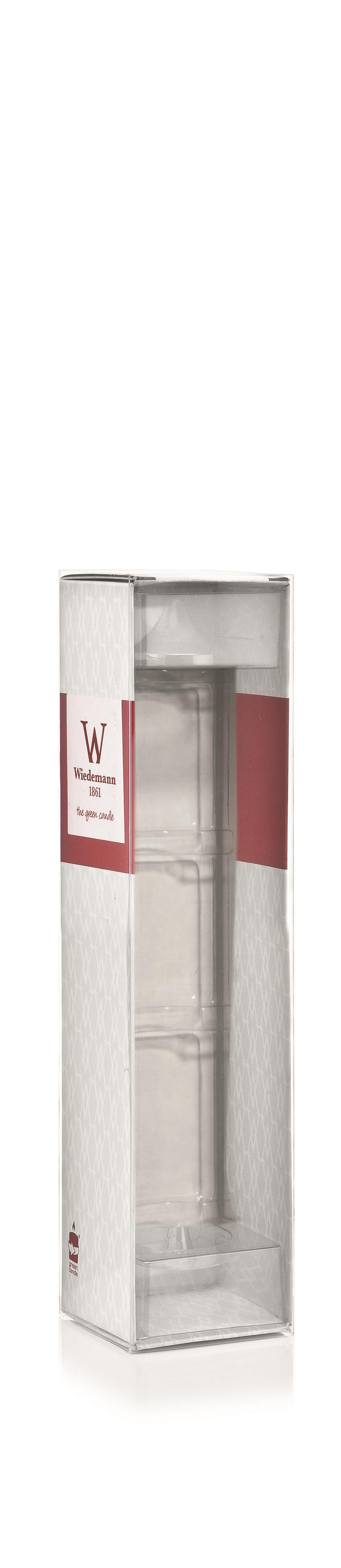 Verpackung mit PVC Einsatz passend für Kerzen 265/50 (Weiß)